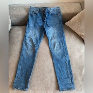 Club Monaco Slim Straight Denim Medium Wash